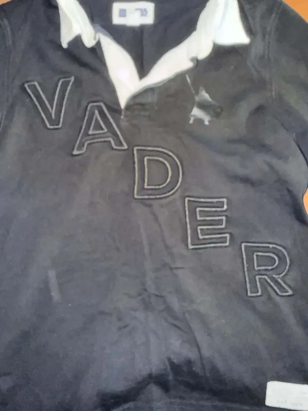 GAP Star Wars Vader Long Sleeve Rugby Shirt
